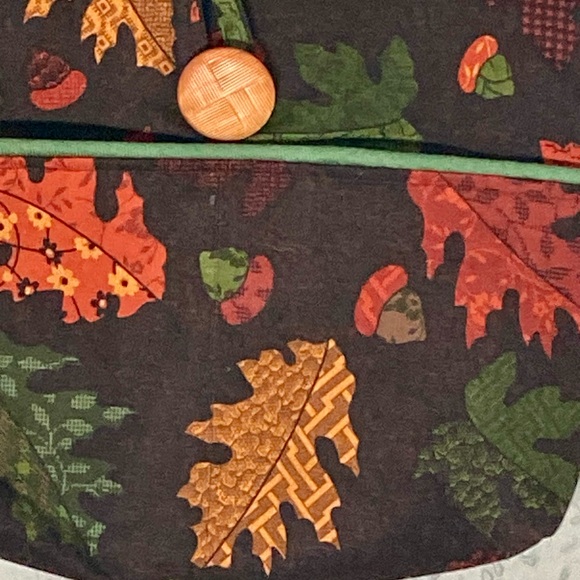 Fall Tote Bag Handmade Seams By Beckyjean - Picture 2 of 11